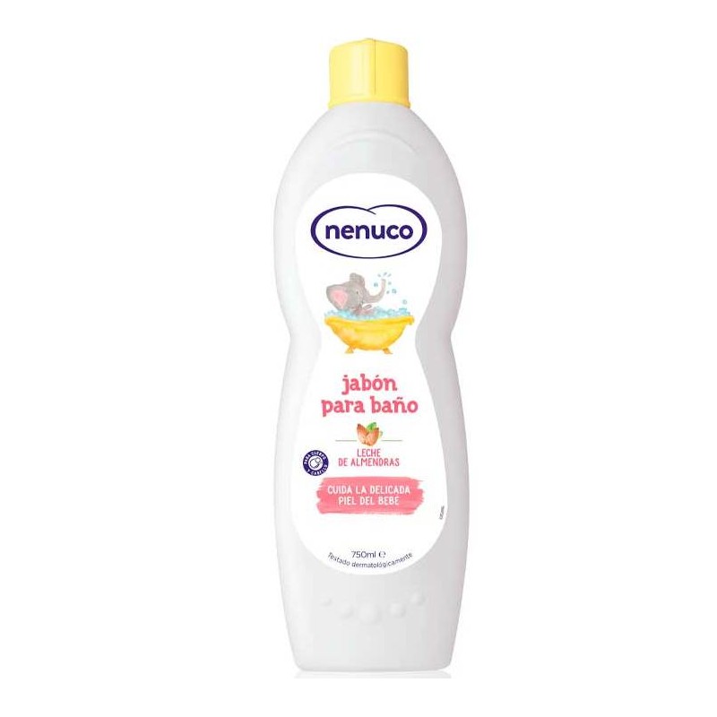 Gel Baño NENUCO Leche Con Almendra Hidratante 750 Ml | Cash Borosa