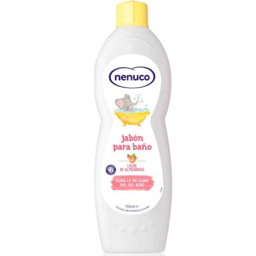 Gel Baño NENUCO Leche Con Almendra Hidratante 750 Ml | Cash Borosa