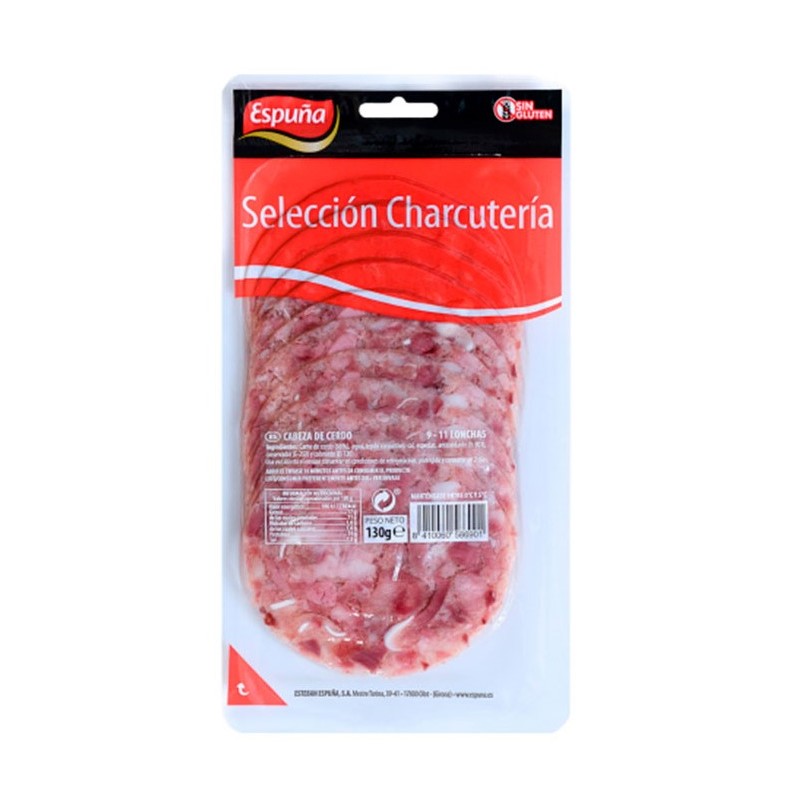 Cabeza De Cerdo Lonchas ESPUÑA 1.10€ 80GR | Cash Borosa