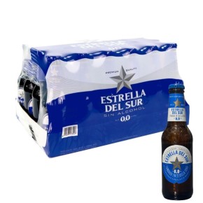 Cerveza Botellin ESTRELLA SUR Sin Alcohol Caja 24 Un X 25 Cl