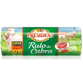 Queso Rulo De Cabra Mini PRESIDENT 200 GR