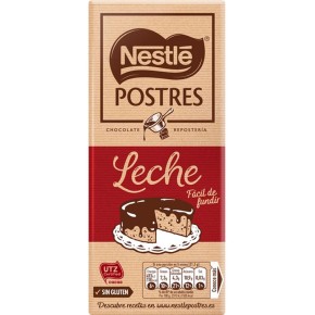 Chocolate para Fundir Con leche  NESTLE 170 GR