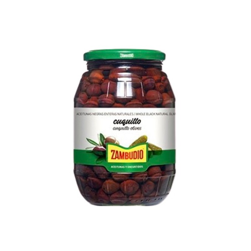 Aceitunas Negras Cuquillo ZAMBUDIO 350 Gr | Cash Borosa