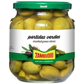 Aceitunas Royal Partidas Verdes ZAMBUDIO  350 GR