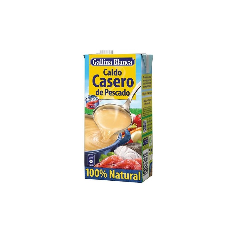 Caldo Pescado GALLINA BLANCA 1L | Cash Borosa