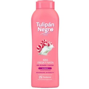 Gel de Baño TULIPAN NEGRO Fresa y Nata 650 ML