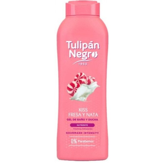 Gel de Baño TULIPAN NEGRO Fresa y Nata 650 ML | Cash Borosa