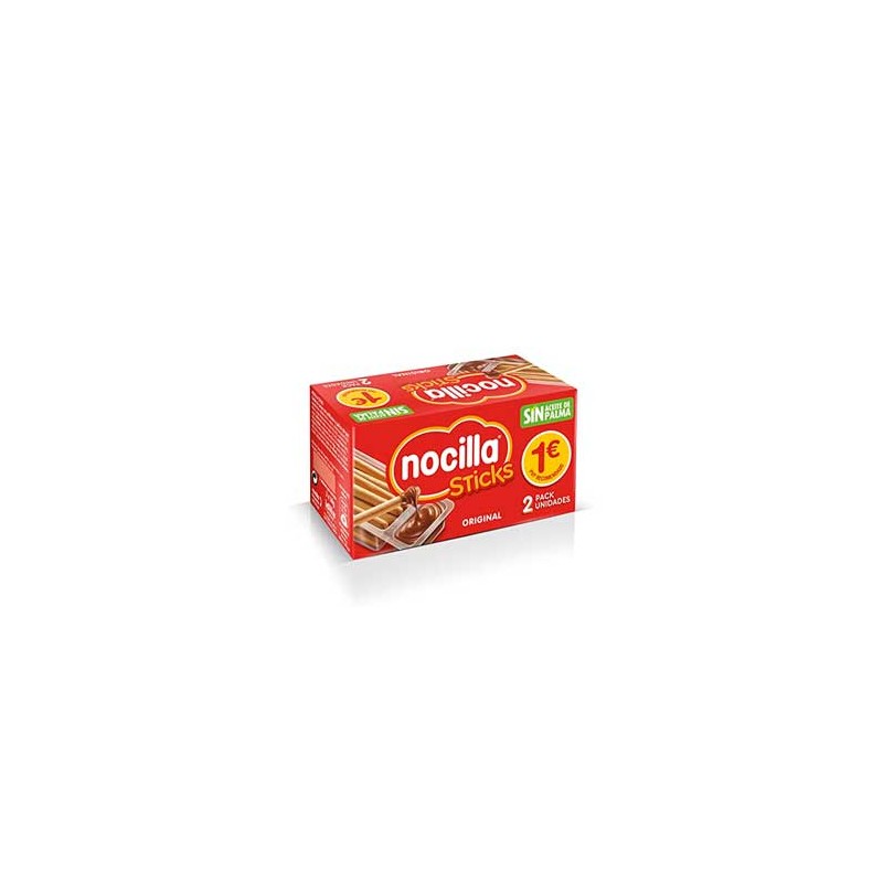 NOCILLA Sticks Pack 2 UND 2 Sabores 1 € | Cash Borosa