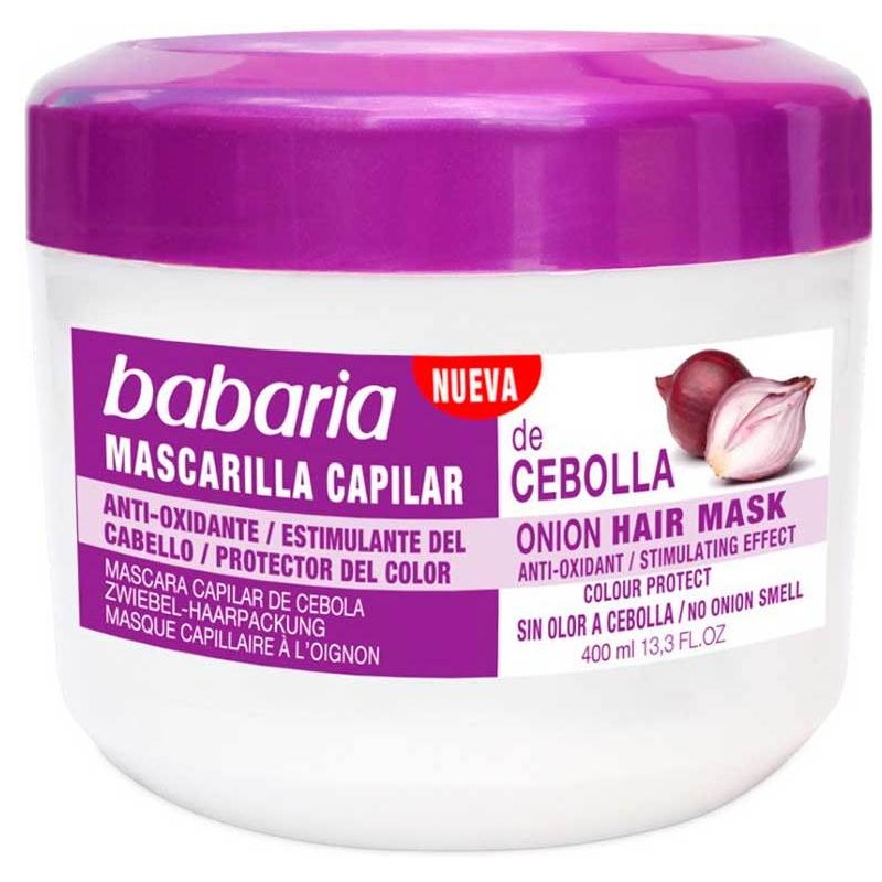 Mascarilla Capilar Cebolla BABARIA  400 Ml | Cash Borosa