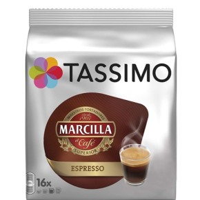 Capsulas Cafe Tassimo MARCILLA Espresso / Fo