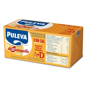 Mantequilla PULEVA Con Sal 250 GR