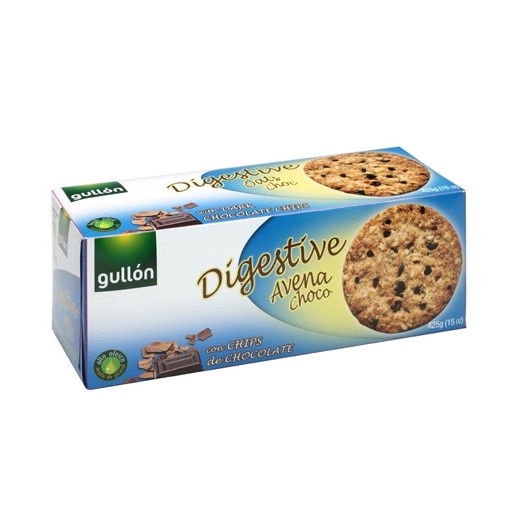 Galleta GULLON Digestive Avena Choco  425 GR | Cash Borosa