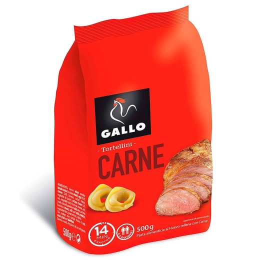 GALLO Tortellini Carne  500 Gr | Borosa Market