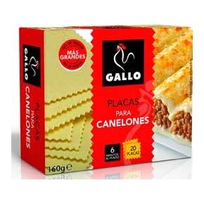 Canelones GALLO 160 Gr  20 Placas