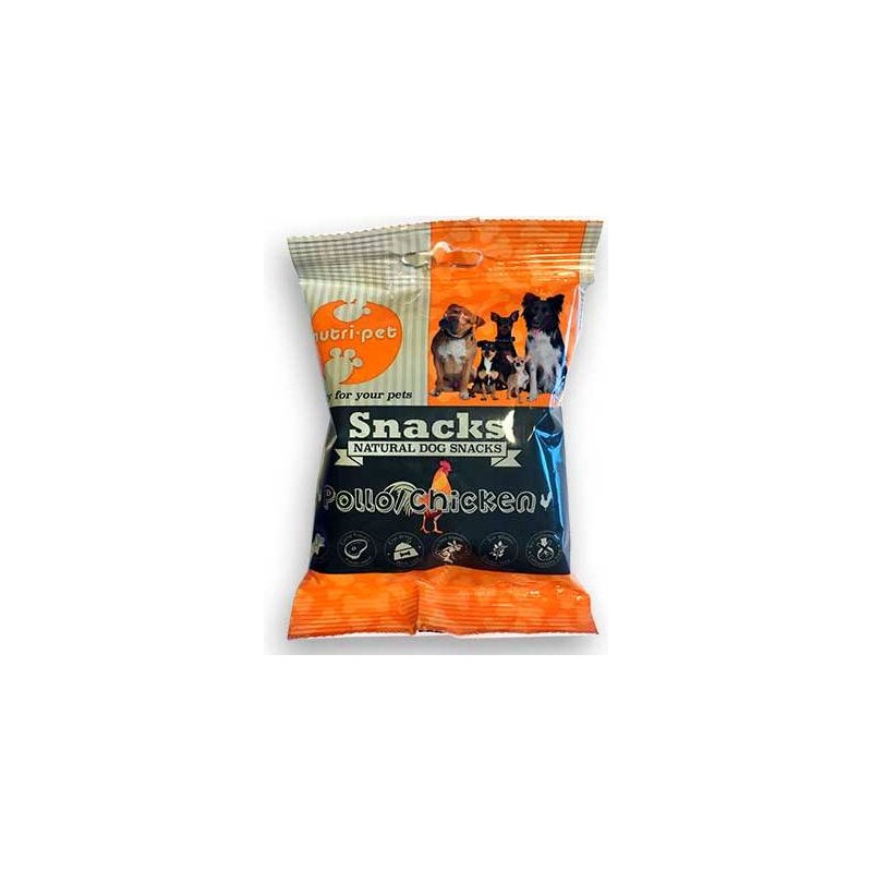 Ani. Perro Snacks NUTRIPET Pollo 100 GR | Cash Borosa