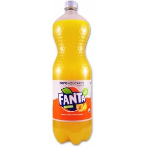 Refresco FANTA Naranja Zero 2 L