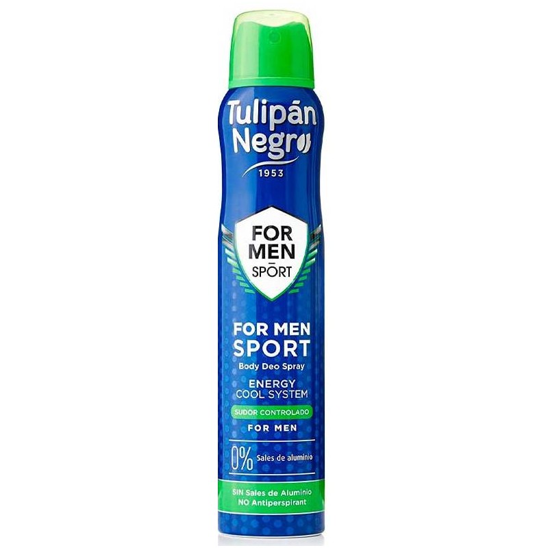 Desodorante TULIPAN NEGRO Ment Sport 200 ML | Cash Borosa