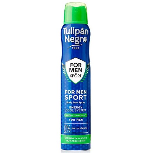 Desodorante TULIPAN NEGRO Ment Sport 200 ML | Cash Borosa