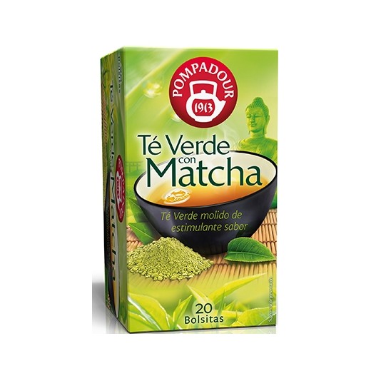 Te Verde Matcha POMPADOUR 20 UND | Cash Borosa