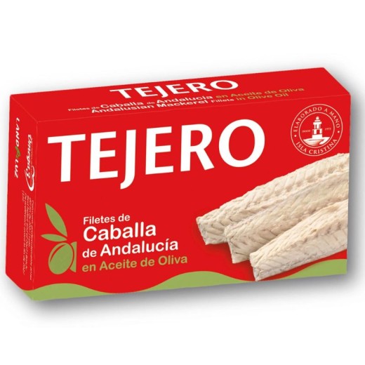 Caballa en Aceite de Oliva TEJERO 120 GR | Cash Borosa