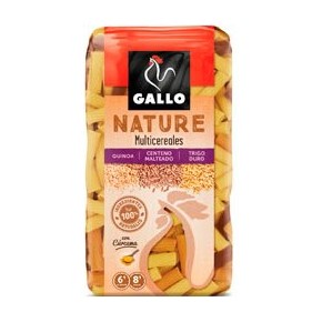 Macarrones GALLO Nature Multicereales-vegetales 400 GR