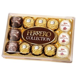 Bombones FERRERO ROCHER COLLECTION 15 UND