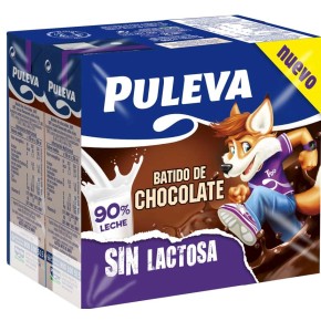 Batido Cacao Sin Lactosa PULEVA Pack 6 UND