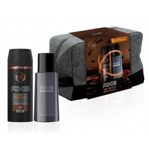 Neceser AXE Pack Desodorante+Gel+AfterShave Dark Temptation | Borosa Market