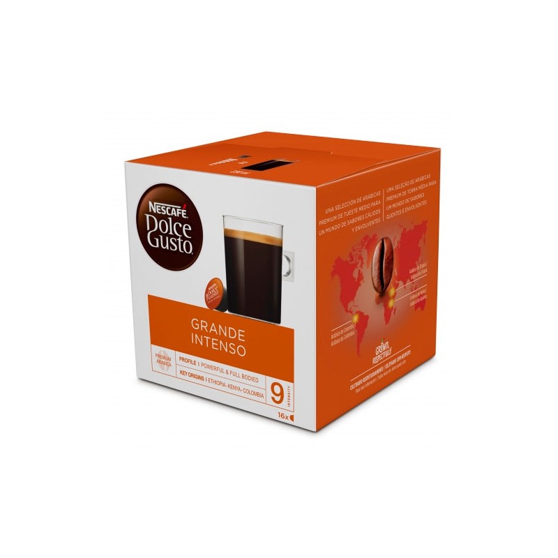 Capsulas Cafe NESCAFE Dolce Gusto Grande Intenso | Cash Borosa