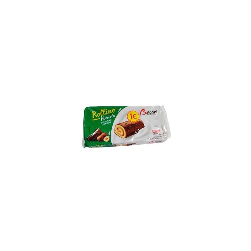 Rollito Nocciola BALCONI 222 GR 6 UND | Cash Borosa