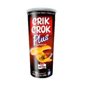 Patata CRIK CROK Barbacoa Tubo 90GR 