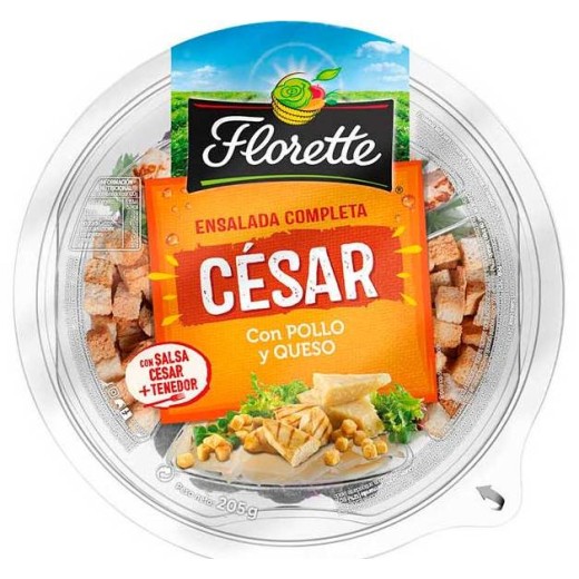 Ensalada BOWL Cesar FLORETTE 205 GR | Borosa Market