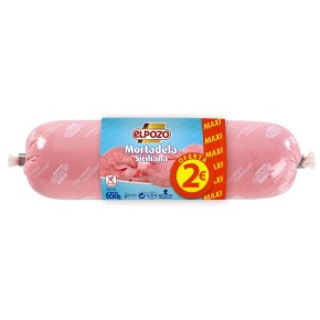 Mortadela Siciliana ELPOZO 100 GR 1€