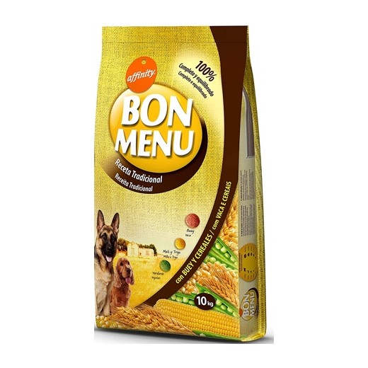 Ani. Perro Pienso BON MENU 10 KG | Cash Borosa