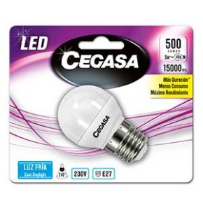 Bombilla Led CEGASA 5.4W 40W 470Lm