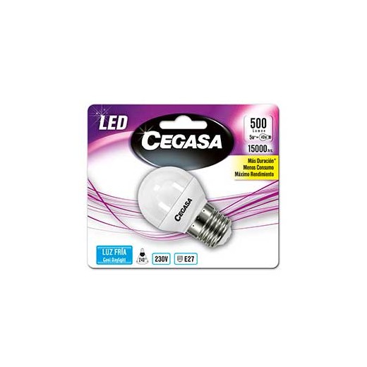 Bombilla Led CEGASA 5.4W 40W 470Lm | Cash Borosa