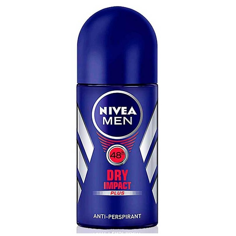 Desodorante Roll-On NIVEA Dry Impact Men 50 ML | Cash Borosa