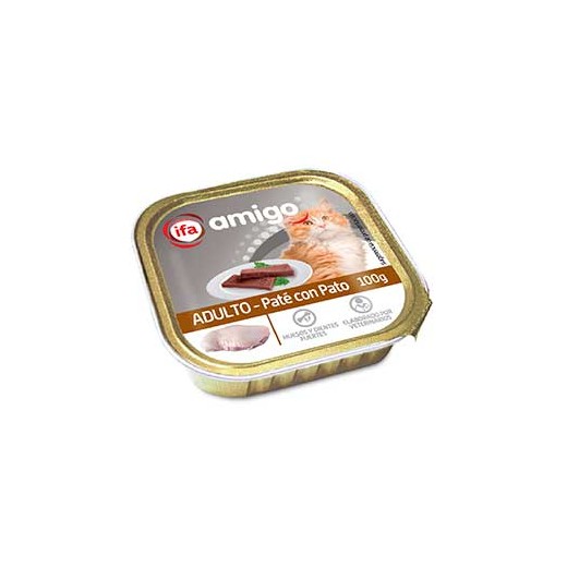 Ani. Gato IFA Tarrina 100 Gr Pate con Pato | Cash Borosa