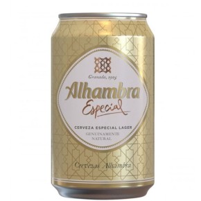 Cerveza Lata ALHAMBRA Especial 33 CL