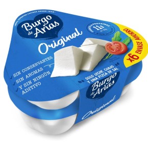 Queso Fresco BURGOS de ARIAS Pack 3 UND