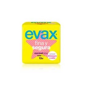 Compresa EVAX Fina,Segura Normal C/A 12U