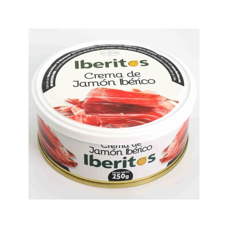 IBERITOS 250 Gr Crema Jamon Iberico | Cash Borosa