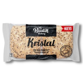 Pan de Cristal  RUSTIK Masa Madre Clasico x 2 185GR