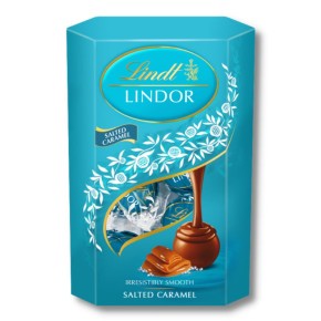 BOMBONES LINDT GRANEL CARAMELO Y SAL 1 KILO