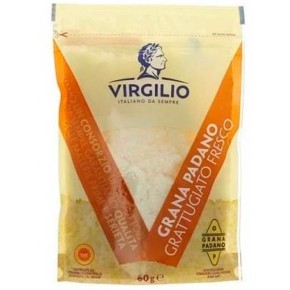 Queso Rallado en Polvo Grana Padano VIRGILIO 60 Gr