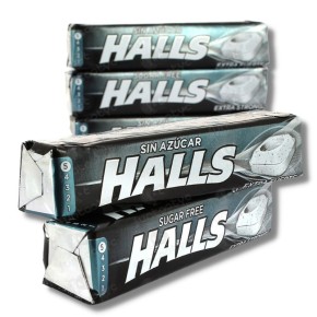 Caramelo HALLS Extrafuerte