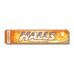 Caramelo HALLS Miel Y Limon