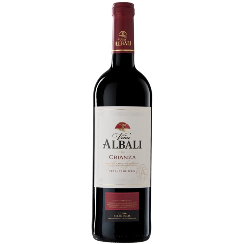 Vino Tinto D.O. Valdepeñas VIÑA ALBALI Crianza 75 CL | Cash Borosa