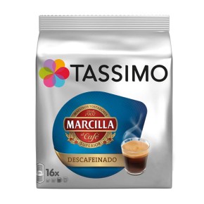 Capsulas Cafe Tassimo MARCILLA Esp. Descafe