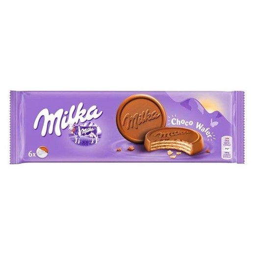 Galleta MILKA  Wafer Choco-Leche 180 GR | Cash Borosa